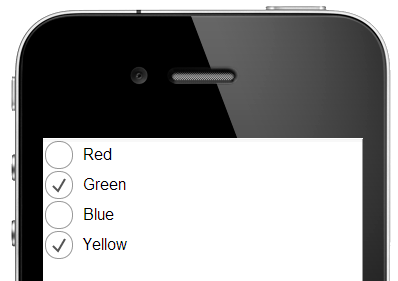 Checkbox Vertical1